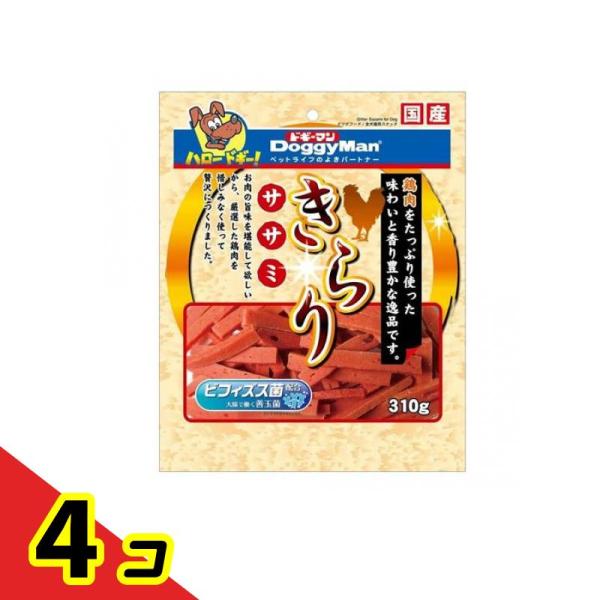 他サイト： ドギーマン きらりササミ  310g  4個セットの商品画像