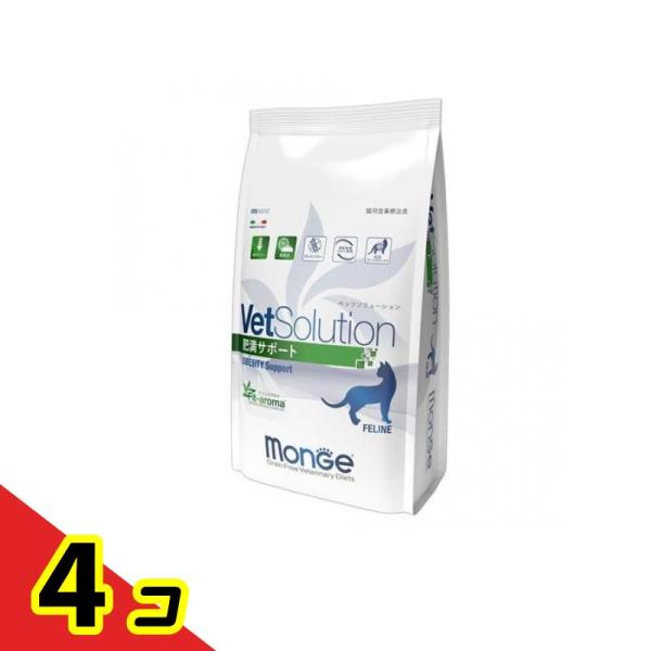 VetSolution ベッツソリューション 猫用療法食 肥満サポート 400g 4個