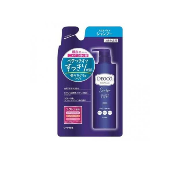 他サイト： DEOCO(デオコ) スカルプケアシャンプー 詰め替え用 370mL  (1個)の商品画像