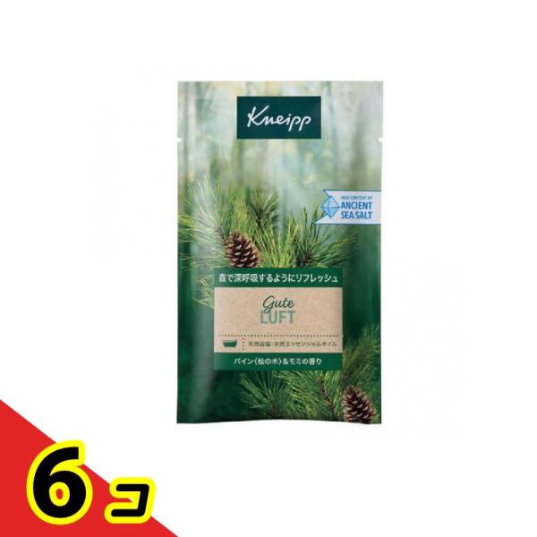 クナイプ バスソルト パイン松の木&モミの香り 50g(×6)
