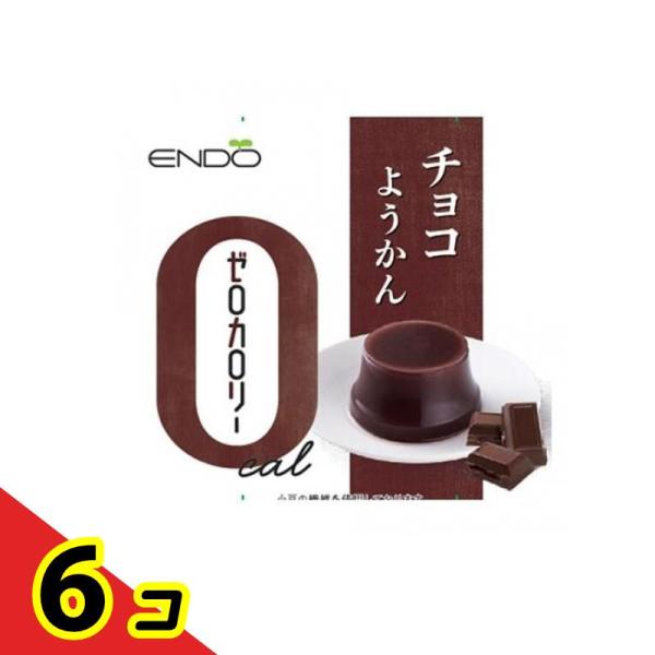 遠藤製餡 ゼロカロリー チョコようかん 90g  6個セット