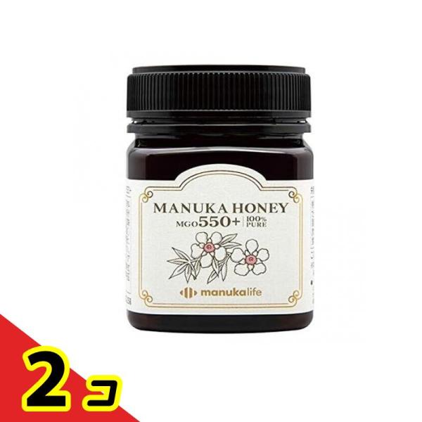 Iwatani（イワタニ） 岩谷産業 マヌカハニー MGO 550+ 250g 2個セット