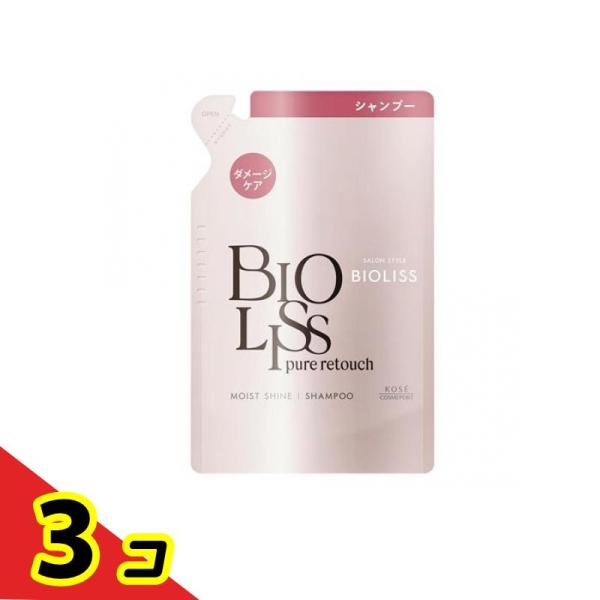 コーセーコスメポート SS ビオリス ピュアレタッチ ぱやとぅや シャンプー 詰め替え用 340mL ×3個