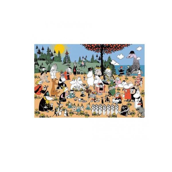 Moomin ムーミン　ジグソーパズル　ムーミンファミリー　1000ピース やのまん1000ピースジグソーパズル 10-1306 ムーミン谷の素敵な