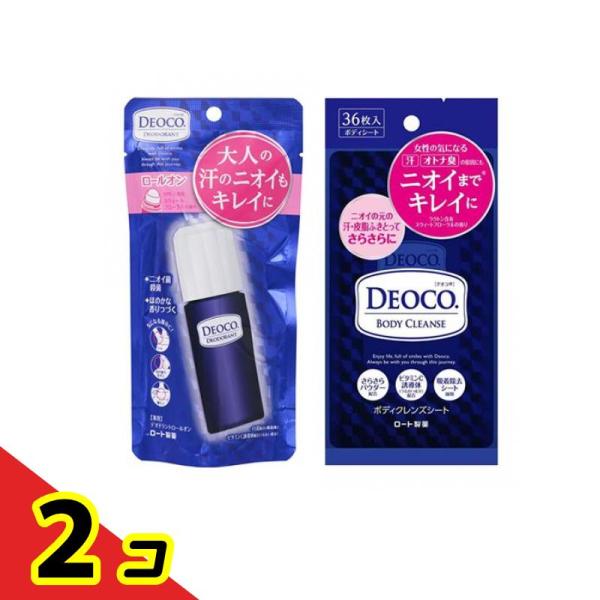 ロート製薬 DEOCO(デオコ) 薬用デオドラントロールオン 30mL (& ボディ