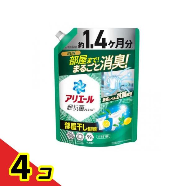 アリエール アリエールジェル 部屋干しプラス 詰め替え用 超ジャンボ