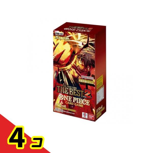 ワンピースカード THE BEST vol.2 3個セットプレミアムブースター 状態A-〕プレミアムブースター ONE PIECE CARD THE BEST vol.2【未開封