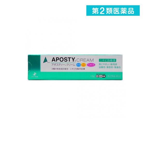 使用期限は6カ月以上先のものを送ります。○「アポスティークリーム」は，アクネ菌による面皰（めんぽう：コメド）の成長を抑え，にきびの炎症をしずめるイブプロフェンピコノール配合のにきび・吹き出物治療薬です。○肌にやさしい基剤で，やわらかくてのび...