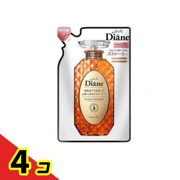 ネイチャーラボ ダイアン パーフェクトビューティー エクストラストレート シャンプー 詰め替え用 330mL ×4個