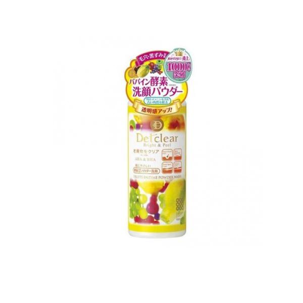 洗顔 パウダー 酵素 Detクリア ブライト ピール フルーツ酵素パウダーウォッシュ 75g 1個 8724 1 D 通販できるみんなのお薬 通販 Yahoo ショッピング