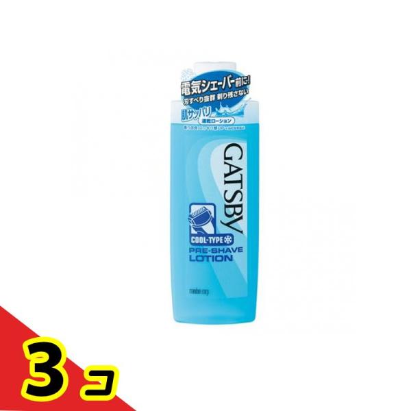 ギャツビー(GATSBY) プレシェーブローション 140mL  3個セット