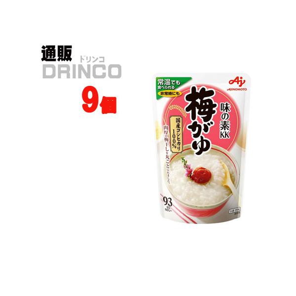 味の素  梅がゆ  250g  9個入り  (9 個 × 1 ケース )
