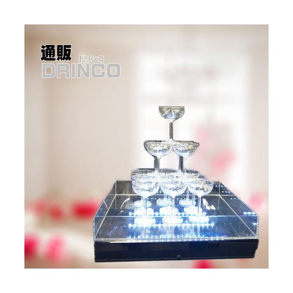 ●貸出内容グラス14個（割れない樹脂製 グラスサイズ:口径8.4cm 高さ11.8cm 容量130ml 重量53g）受け台　(たて44cm　横44cm　高さ5.5cm)●貸出期間2泊3日の貸出ご利用日の前日着→ご利用日→翌日発送返却*ご返却...