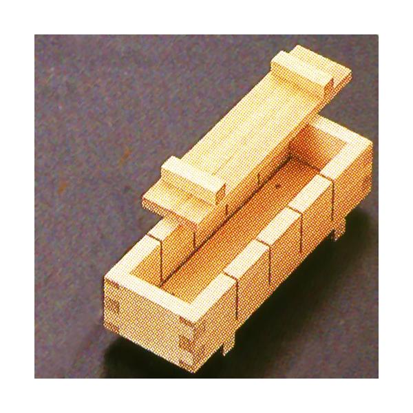 木曽桧押し寿司器　 5ツ切　20.5×7×3.5cm　12037
