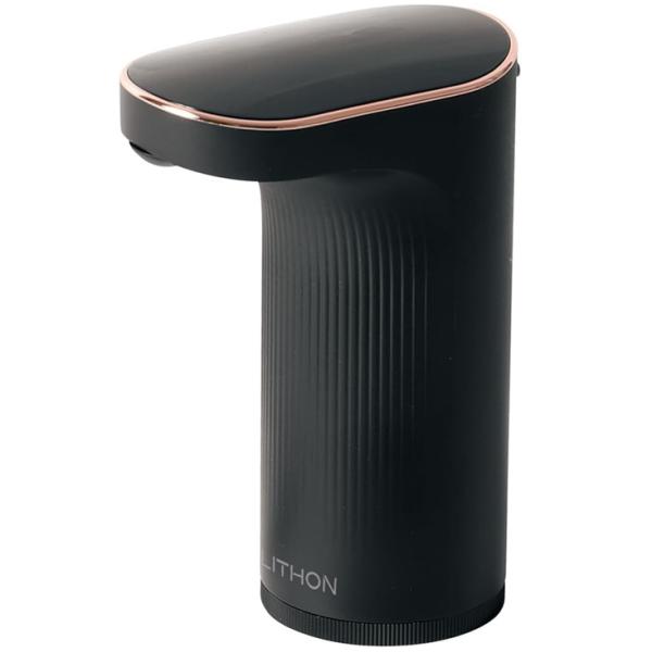 LITHON ライソン KDA-001B お酒ディスペンサー 電動 自動定量 1〜999mL 充電式 ボトル装着 ウイスキー 焼酎 ハイボール ワイン エアレーター 宅飲み パーティー