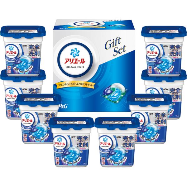 Ｐ＆Ｇ アリエール ジェルボールプロ ギフトセット PGAG-50E 洗濯洗剤 洗剤ギフト 大容量 詰め合わせ まとめ買い 日本製 内祝い お返し 快気祝い 引越し 挨拶
