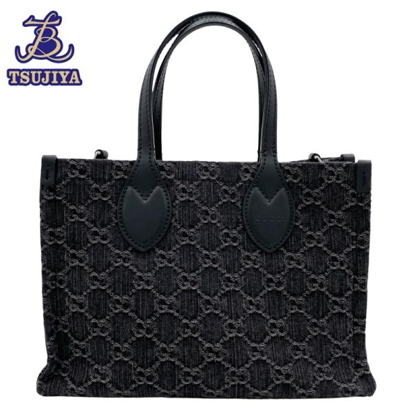 GUCCI（グッチ） 中古A GUCCI GGデニム オフィディア ミディアム