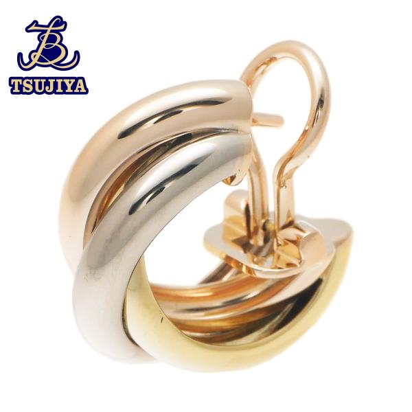 TRINITY（Cartier） 中古A 美品 Cartier カルティエ トリニティ ピアス
