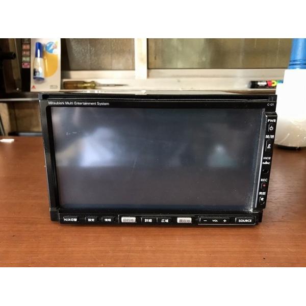 三菱純正 HDDナビ C-01/8750A127 本体 ワンセグ 動作OK 中古品 即決