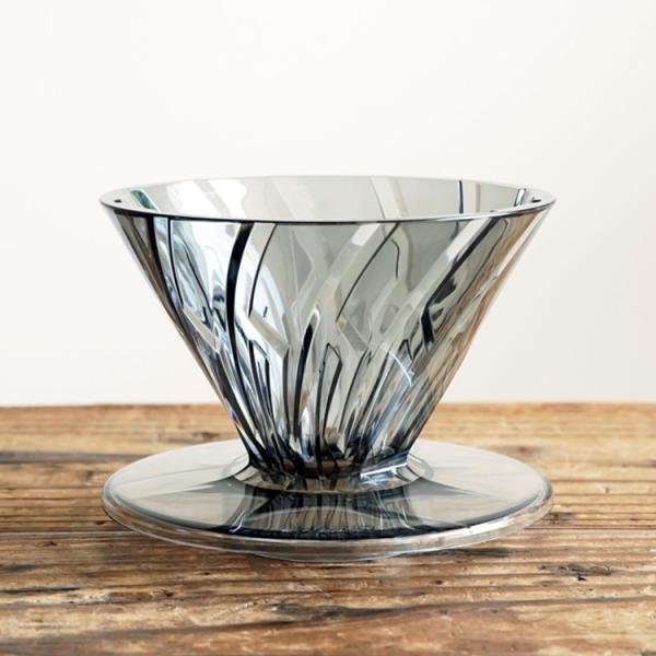HARIO ALPHA DRIPPER TRITAN / ハリオ アルファ ドリッパー トライタン（1〜2杯用）コーヒードリッパー ADT-01-B 円すい 器具 台湾製 珈琲 ハンドドリップ