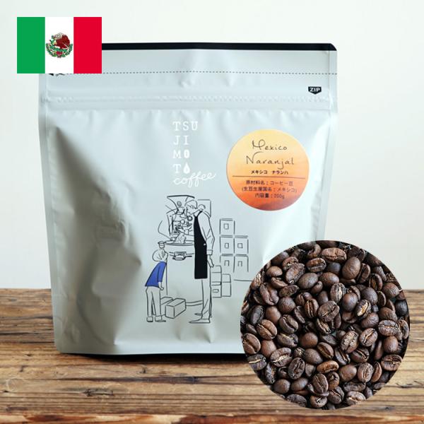 スペシャルティコーヒー豆・粉 / メキシコ ナランハ農園 200g / ガルニカ / ダブルファーメンテッド ウォッシュド / 中煎り 自家焙煎 珈琲豆 煎りたて新鮮