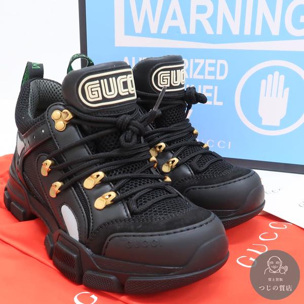 GUCCI フラッシュトレック スニーカー 543149 #36 23cm ブラック GUCCI フラッシュトレック スニーカー 543149 #36 23cm ブラック