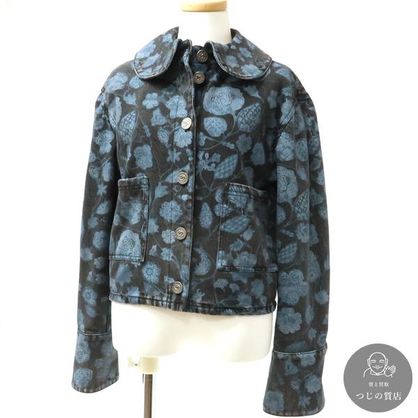 CHANEL デニムジャケット P70736 V62507 フラワー カメリア #34  