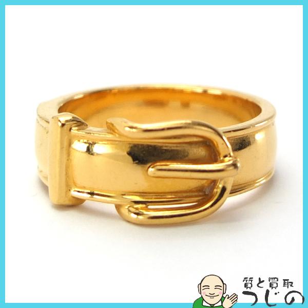 エルメス　スカーフリング　(ベルト) 中古・古着通販】HERMES (エルメス) HERMES ベルトモチーフ スカーフ