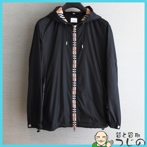 バーバリー ナイロンジャケット フード付き パーカー 46 BURBERRY  