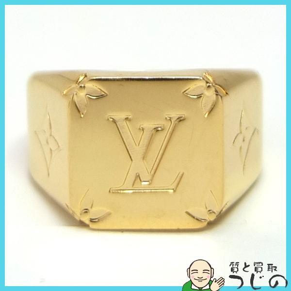 LOUIS VUITTON（ルイ・ヴィトン） シグネットリング M80191 メンズ
