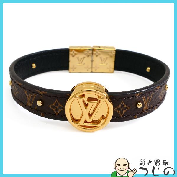 LOUIS VUITTON ブラスレ・LV サークル リバーシブル M6173E モノグラム 