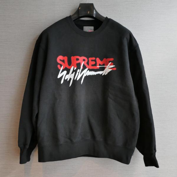 Supreme x Yohji Yamamoto スウェットシャツ M ブラック シュプリーム 