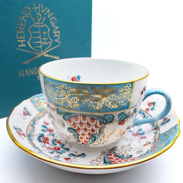 ヘレンド 【トゥッピーニの角笛 】　 デミタスC&S ⑦ ヘレンド トゥッピーニの角笛 デミタス C&S