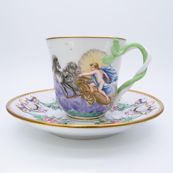 Richard Ginori リチャードジノリ カポディモンテ デミタス カップ 