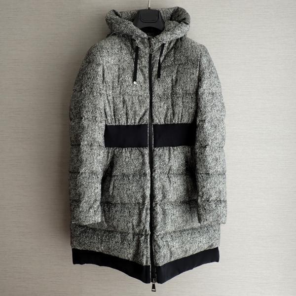 MONCLER モンクレール　ダウンジャケット　コート　フード付き　グレー MONCLER【モンクレール】19AW！APHROTIダウンコート入荷！[2019.12.22