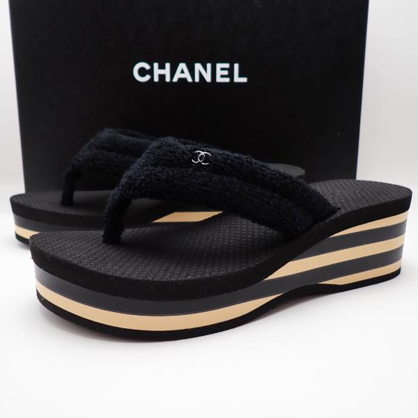 CHANEL（シャネル） 未使用に近い 2025年 クルーズ ビーチサンダル 