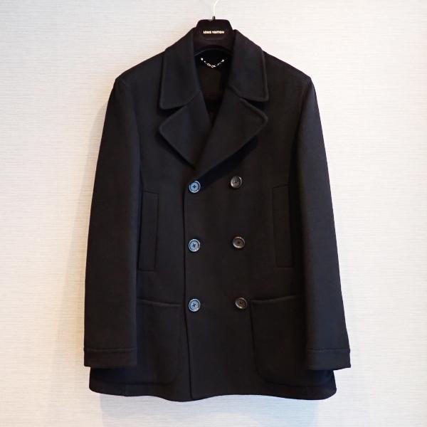 高級】LOUIS VUITTON ルイヴィトン ウールカシミヤチェスターコート