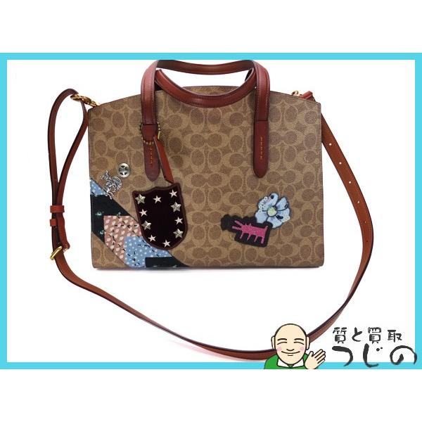 COACH コーチ キースへリングコラボ パッチワーク シグネチャー 31209 