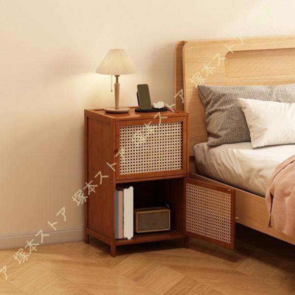 [Release date: September 25, 2025]【サイズ】A=1層：43*32*50 cm B=2層：43*32*68 cm C=3層：43*32*97 cm 【ナイトスタンド】竹製、ファイバーボード製! 質感は丈夫で構...