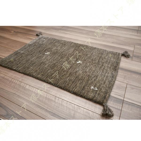 ギャッベ マット ラグ 60×100cm ウール ラグ マット ギャベ ギャッベ 60×90 ラグマット 厚手 玄関マット 室内