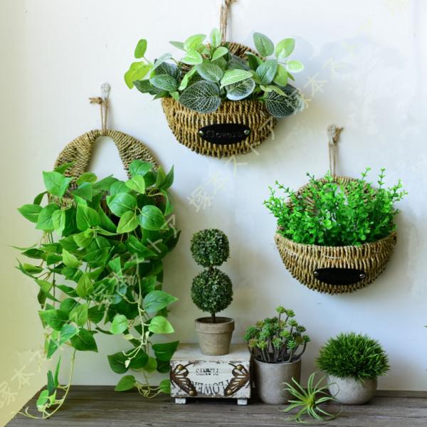 枯れない花の壁掛けフェイクグリーンで手軽に華やか空間