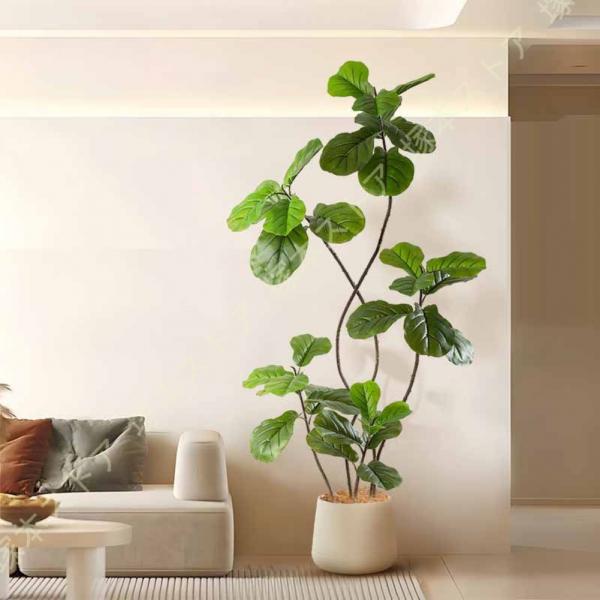 造花 フェイクグリーン 人工観葉植物 フィカス・アルテシマ 初心者 お手入れ簡単 本物そっくり 土を使わない観葉植物 虫害の心配なし 室内 おしゃれ 風水 開運