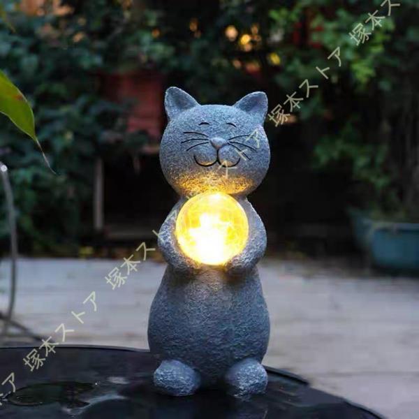 猫オブジェ置物 】猫雑貨インテリア ガーデン置き物ガーデニングねこグッズかわいい tsuka_7mj-0ry-pl1c6xc