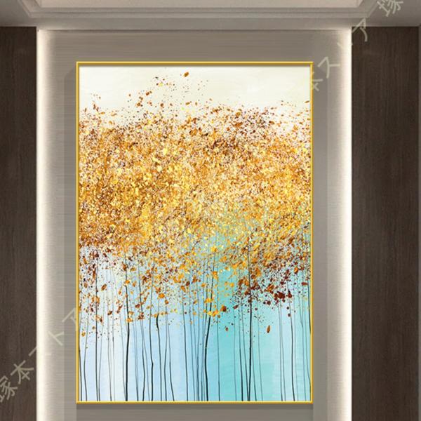 [Release date: October 10, 2025]絵画 インテリア おしゃれ 玄関■全アルミ合金製のフレーム(ゴールド)は、頑丈かつ耐久性があり、防虫・防湿機能も備えています!■高.級.感溢れる仕上がりで、長期間美しい状態を保...