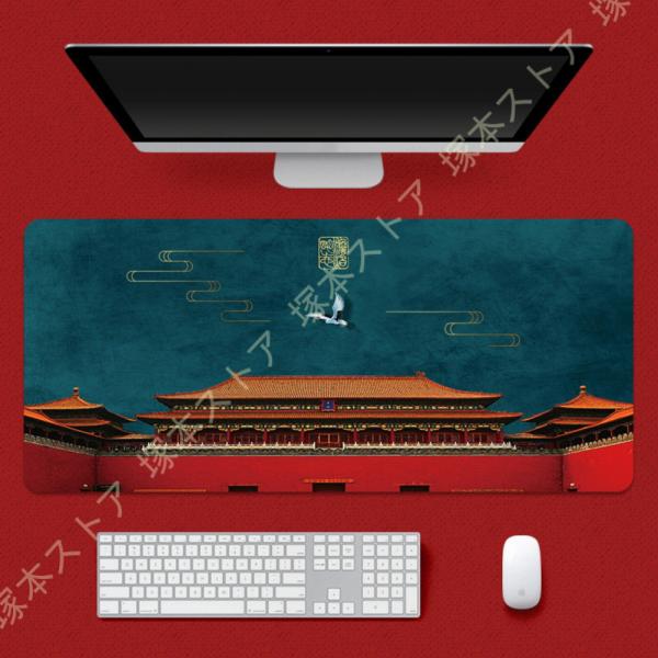 多機能 キーボード 大型 防水性に マットゲーム プレイヤー オフィス 薄い 滑り止め デスク マウスパッド デスクマット 可愛い 耐久性 滑り止めゴム底