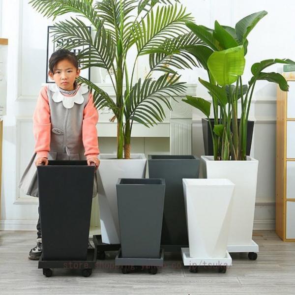 大型深型スクエアプランターで快適グリーン生活