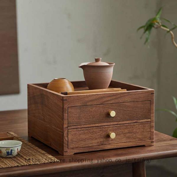 【即日発送】卓上チェスト 木製 天然木 無垢 tsuka_k2x-5x7-2mjw3