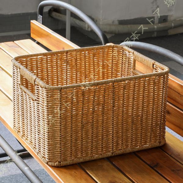収納バスケット 藤編み 手作り 収納かご 小物入れ バスケット 収納