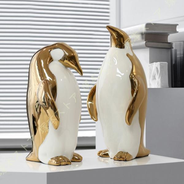 インテリア雑貨 ペンギン像 置物 動物 彫刻 オーナメント 装飾品 インテリア雑貨 ペンギン像 置物 動物 彫刻 オーナメント 装飾品