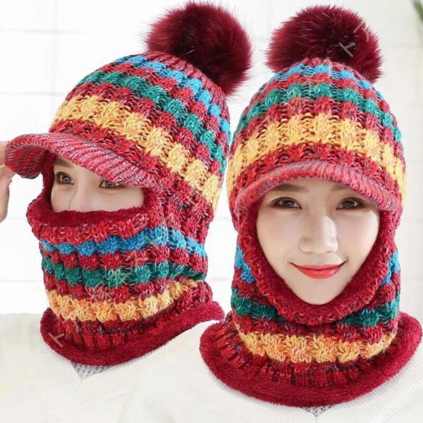 [Release date: September 7, 2022]とってもフワフワで肌触りが良く寒い冬のトレンドのマルチカラーケーブル編みニット帽！お洒落女子必須のアイテムです♪●商品詳細【サイズ】フリーサイズ【柔軟度】柔らかい【一体式セッ...